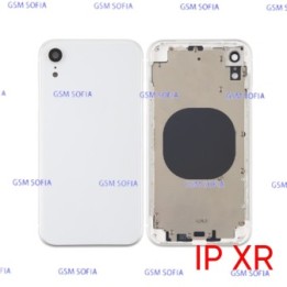 Carcasa / chasis trasera / tapa trasera para iPhone xr - Blanca