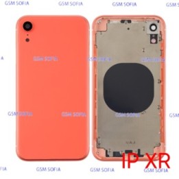 Carcasa / chasis trasera / tapa trasera para iPhone xr - Naranja