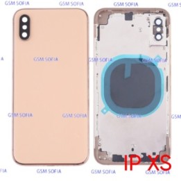 Chasis De Pantalla / Tapa Con Marco Para IPhone XS - Oro