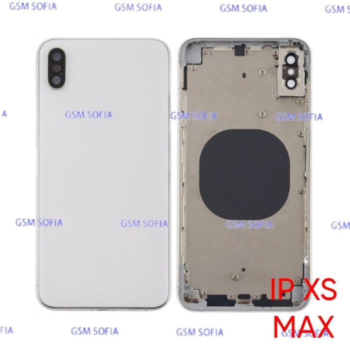 Chasis De Pantalla / Tapa Con Marco Para IPhone XS MAX - Blanca