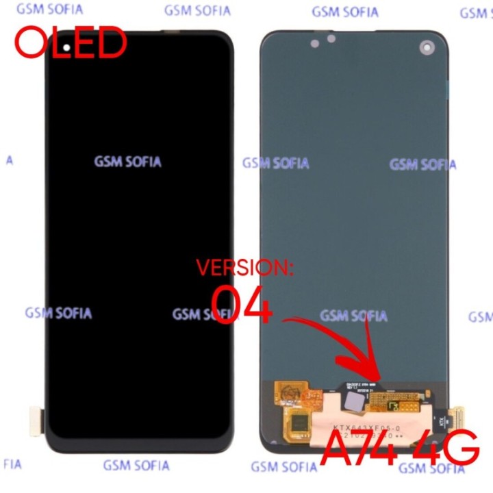 Pantalla Completa OLED sin marco Para Oppo A74 4G / Realme 8 4G (VERSION:04)