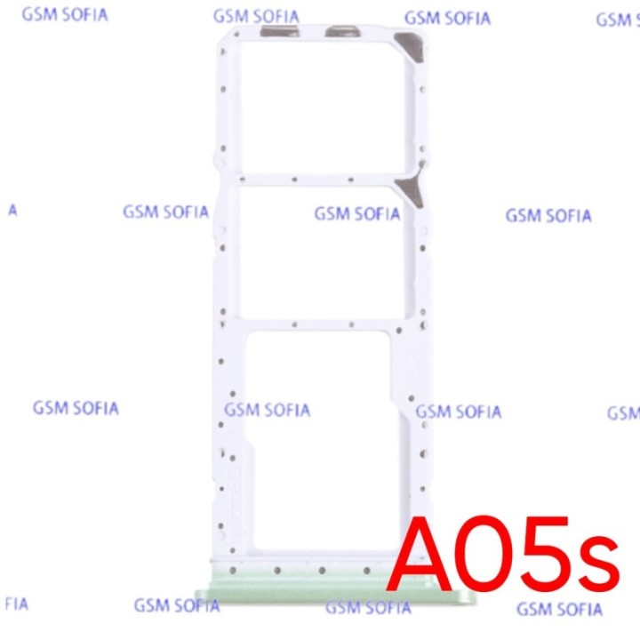 Bandeja sim + SD Para Samsung Galaxy A05S / A057 - Verde