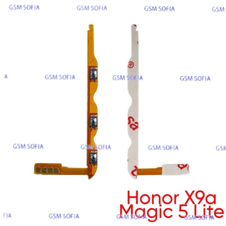 Flex Power + Volumen Para Huawei Honor Magic 5 Lite / Honor X9a