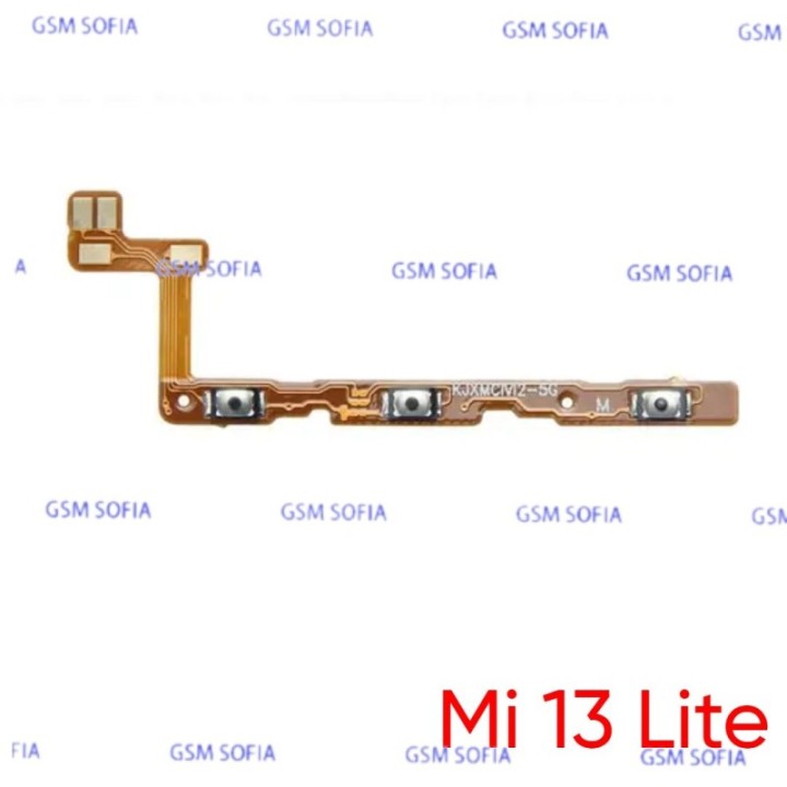 Flex Power + Volumen Para Xiaomi Mi 13 Lite