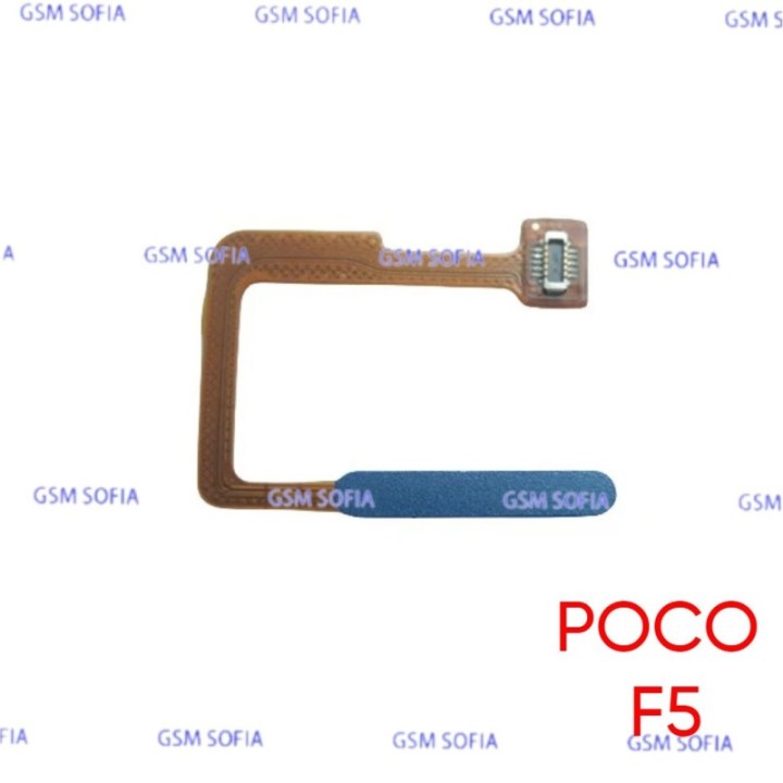 Flex huella + Power Para PocoPhone F5 / Poco F5 -  Azul