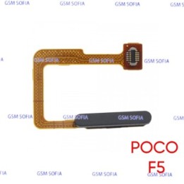 Flex huella + Power Para PocoPhone F5 / Poco F5 - Negro