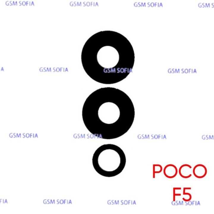 Set 3 Lente Cristal Para PocoPhone F5 / Poco F5