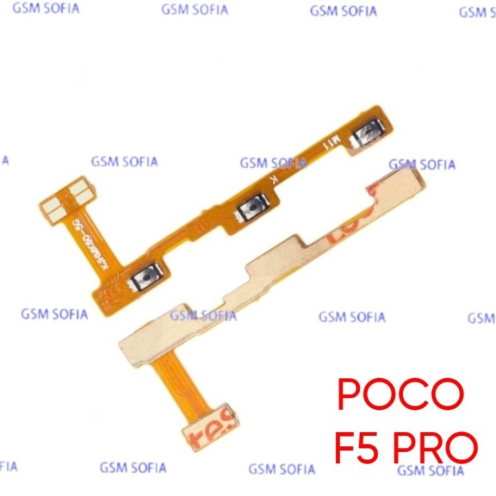 Flex Power + Volumen Para PocoPhone F5 Pro / Poco F5 Pro