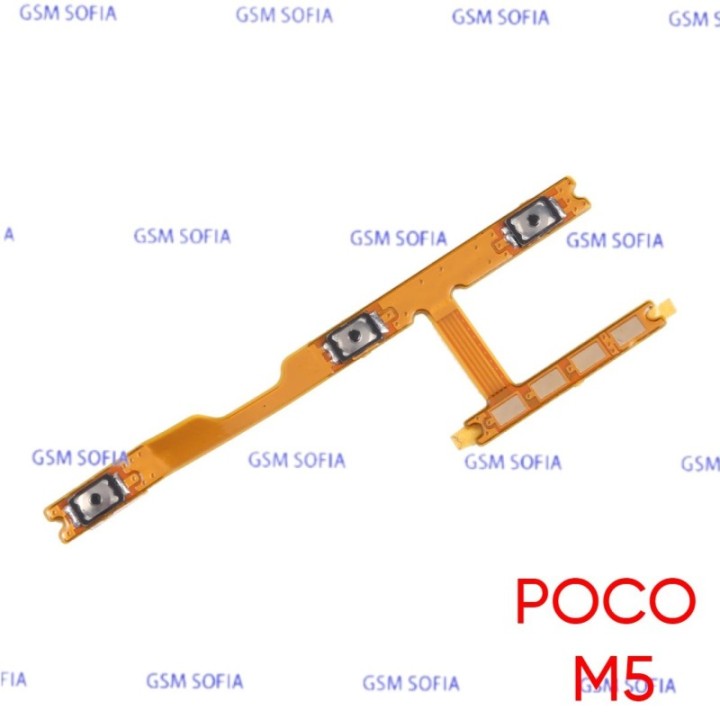 Flex Power + Volumen Para PocoPhone M5 / Poco M5