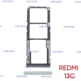 Bandeja sim + SD Para Redmi 13C - Verde