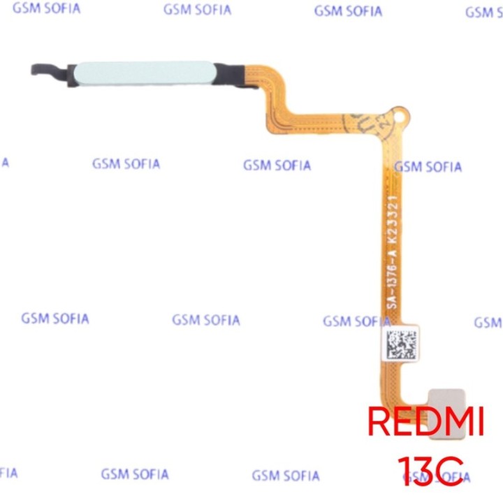 Flex huella + Power Para Redmi 13C -  Verde