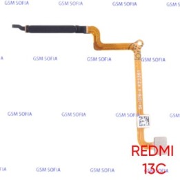 Flex huella + Power Para Redmi 13C - Negro
