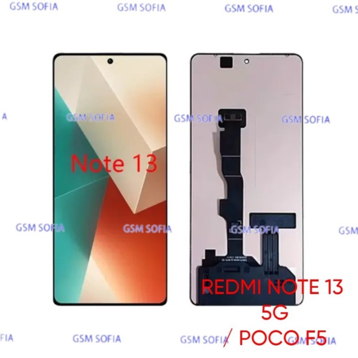 Pantalla Completa TFT Sin Marco Para Redmi Note 13 5G / Pocophone F5 / Poco F5