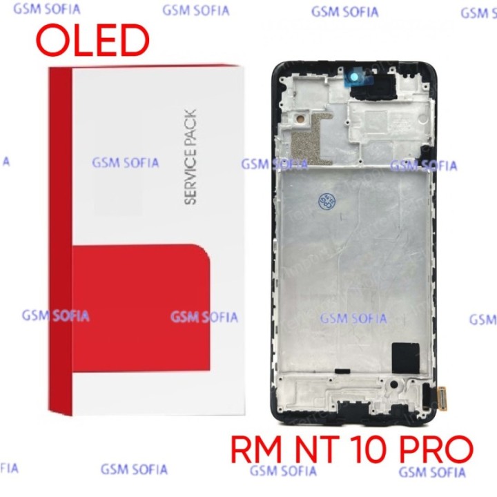 Pantalla completa con marco OLED para Xiaomi Redmi Note 10 Pro 4G