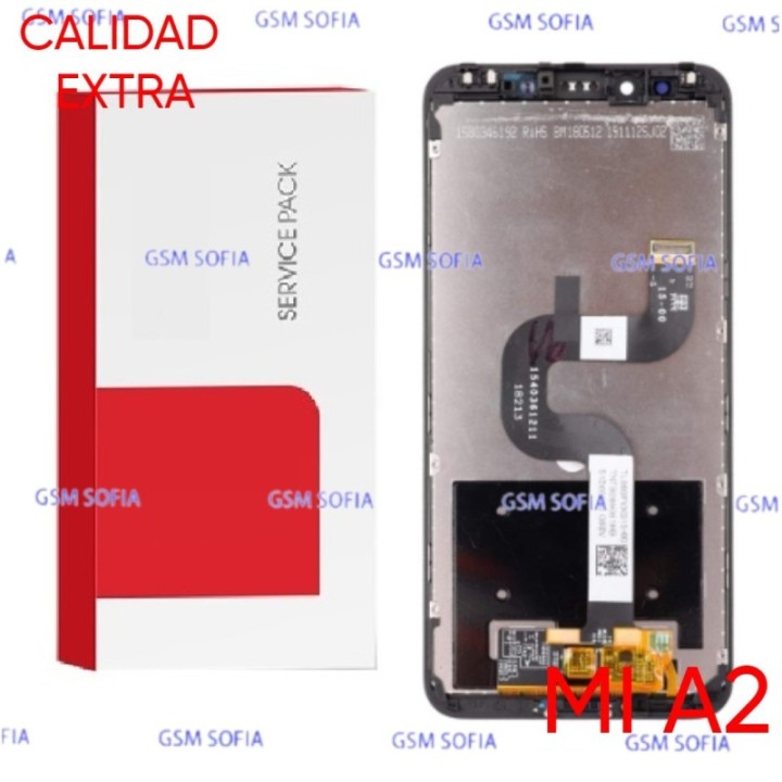 Servipack Pantalla Completa Calidad Extra Con Marco Para Xiaomi Mi A2 / Mi 6X
