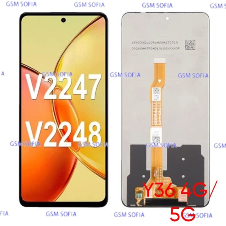 Pantalla Completa sin marco para Para Vivo Y36 4G / Y36 5G / Y78
