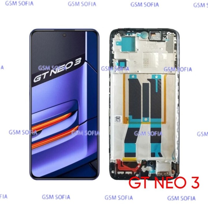 Servipack Caja Pantalla completa ori con marco Para OPPO Realme GT Neo 3 / RMX3561