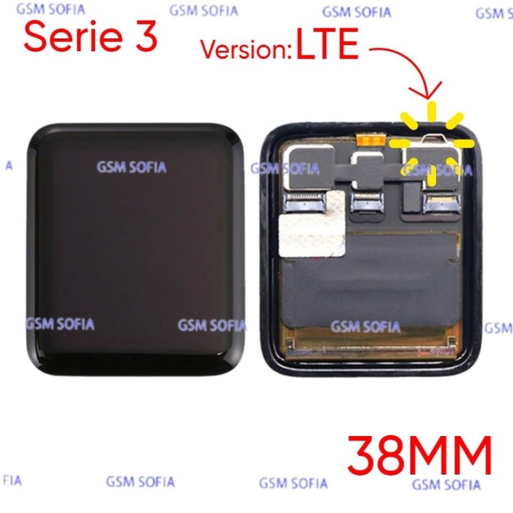 Pantalla Completa Ori Para Reloj APPLE WATCH Serie 3 LTE 38MM