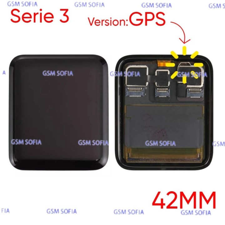 Pantalla Completa Ori Para Reloj APPLE WATCH Serie 3 GPS 42MM