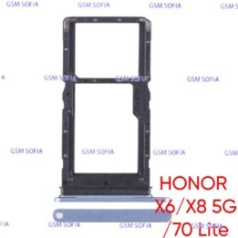 Bandeja sim para Huawei Honor X8 5G / Honor 70 Lite / Honor X6 - Azul