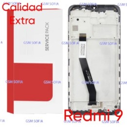Pantalla Completa Calidad Extra Con Marco Para Xiaomi Redmi 9