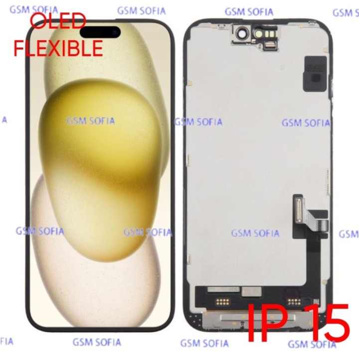 Pantalla completa OLED FLEXIBLE Para IPhone 15