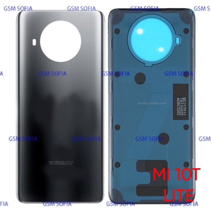 Tapa trasera para Xiaomi Mi 10T LITE - Negro