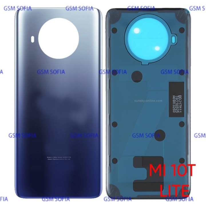 Tapa trasera para Xiaomi Mi 10T LITE - Azul Oscuro