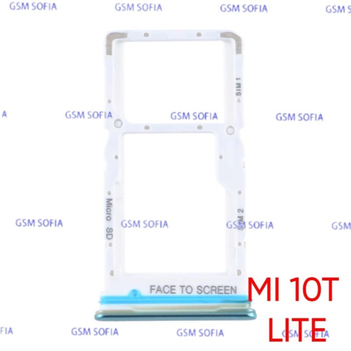 Bandeja Sim Para Xiaomi Mi 10T Lite / Mi 10T Lite 5G - Verde