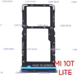 Bandeja Sim Para Xiaomi Mi 10T Lite / Mi 10T Lite 5G - Negro/Marino