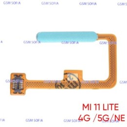 Flex Power lector de Huella Para Xiaomi Mi 11 Lite 4G / Mi 11 Lite 5G / Mi 11 Lite NE - Verde
