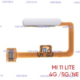 Flex Power lector de Huella Para Xiaomi Mi 11 Lite 4G / Mi 11 Lite 5G / Mi 11 Lite NE - Plata