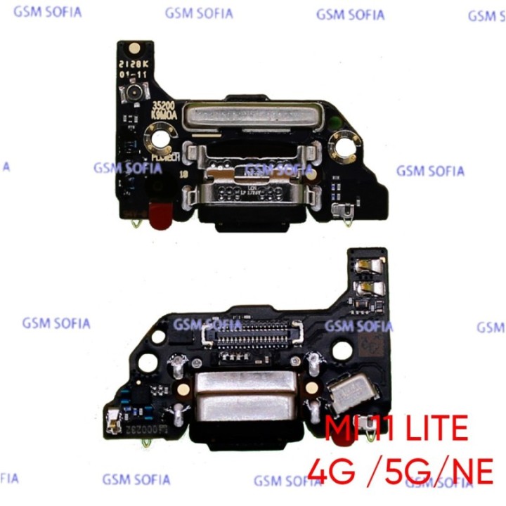 Placa Carga Tipo C Para Xiaomi Mi 11 Lite 4G / Mi 11 Lite 5G / Mi 11 Lite 5G NE