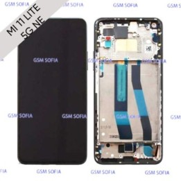 Pantalla completa original con marco para Xiaomi Mi 11 lite 5G NE - Negro