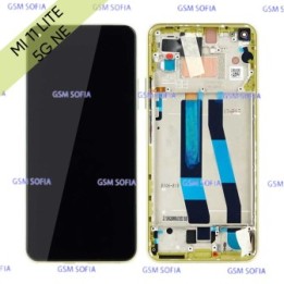 Pantalla completa original con marco para Xiaomi Mi 11 lite 5G NE - Amarillo