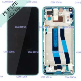 Pantalla completa original con marco para Xiaomi Mi 11 lite 4G / Mi 11 Lite 5G - Verde