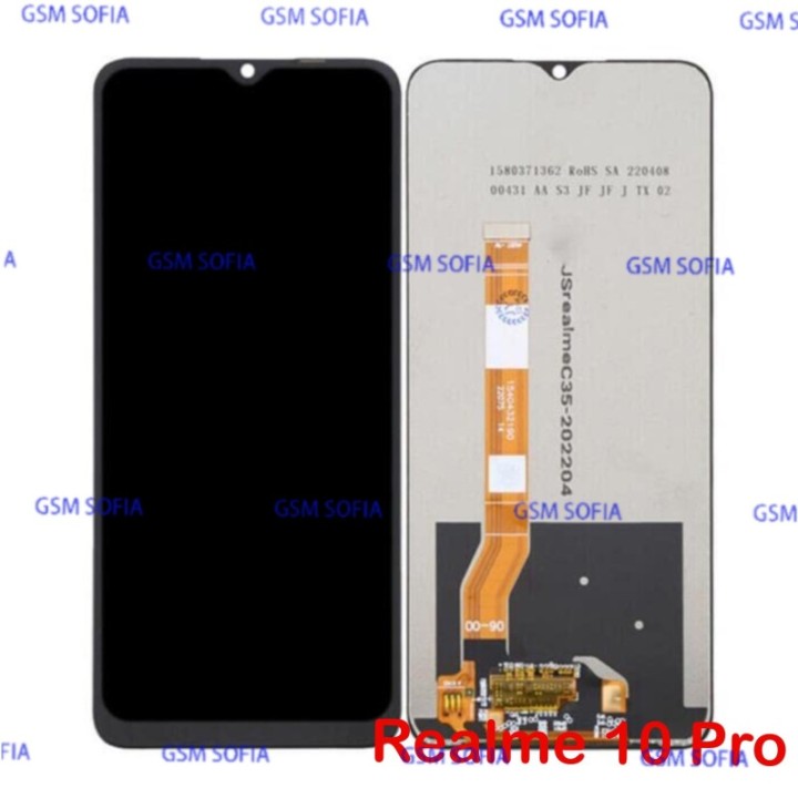 Pantalla completa sin marco para Oppo Realme 10 Pro 5G