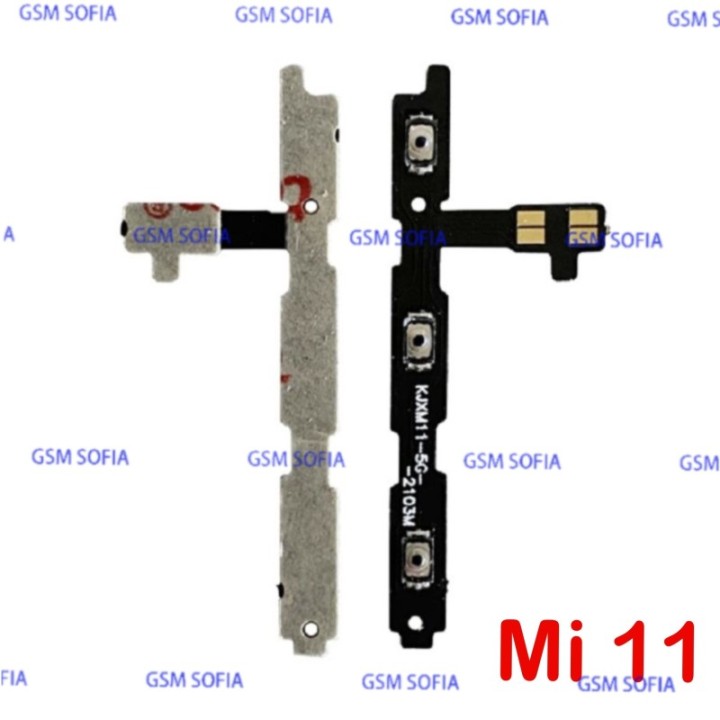 Flex Boton Power Encendido Y Volumen Para Xiaomi Mi 11