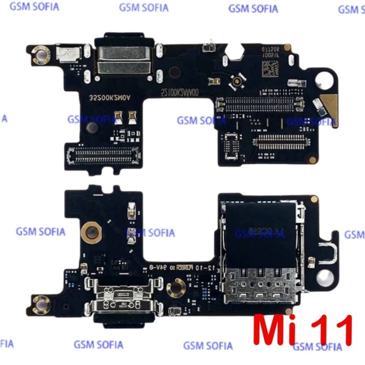 Placa De Carga Tipo C Y Lector Sim Para Xiaomi Mi 11