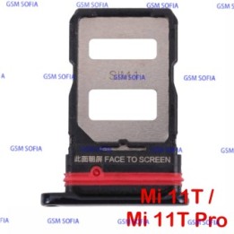 Bandeja De Tarjeta SIM para Xiaomi Mi 11T / Mi 11T Pro- Negro
