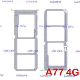 Bandeja sim para Oppo A77 4G - Oro