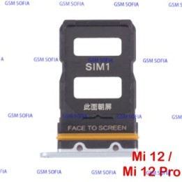 BANDEJA SIM PARA XIAOMI MI 12 / MI 12 PRO  2201123G - AZUL