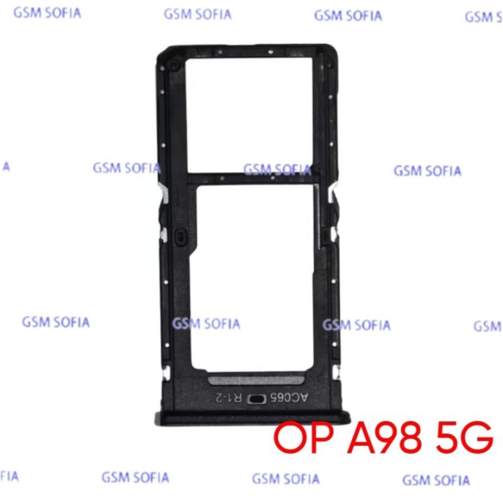 Bandeja sim Para Oppo A98 5G - Negro