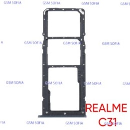 Bandeja sim Para Oppo Realme C31 - Negro