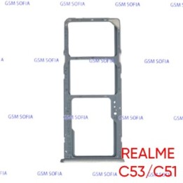 Bandeja sim Para Oppo Oppo Realme C53 / Oppo Realme C51 - Azul