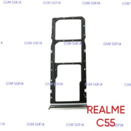 Bandeja sim Para Oppo Oppo Realme C55 / Realme C30 / Realme C33 - Oro