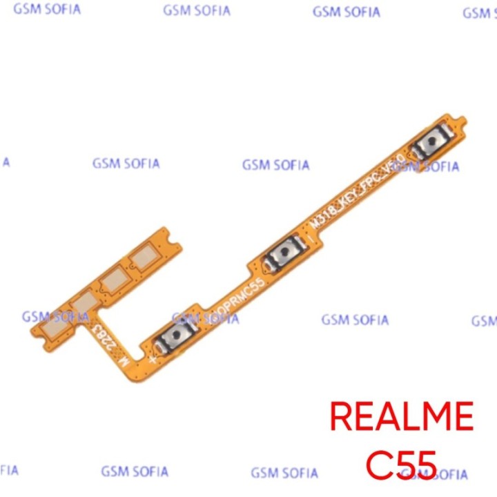 Flex Power + Volumen Para Oppo Realme C55