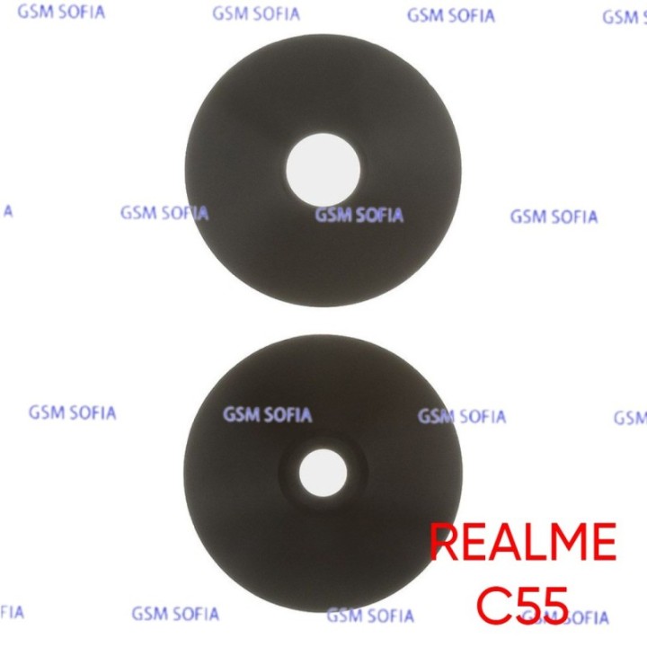 Set de 2 Lente trasera Para  Oppo Realme C55