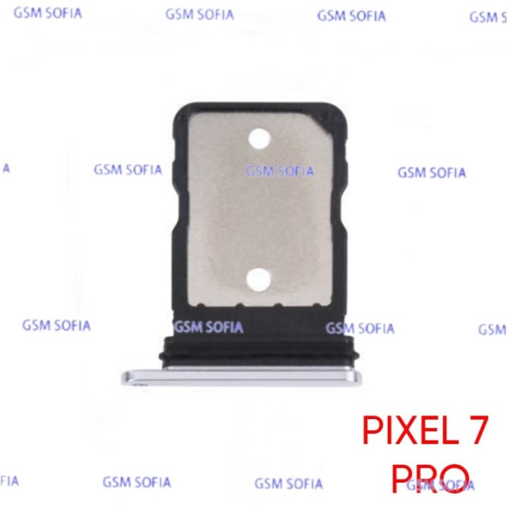 Bandeja sim Para Google Pixel 7 Pro - Plata