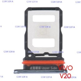 Bandeja sim  Para Vivo V20 - Negro
